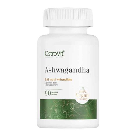 Ашваганда екстракт / Ashwagandha Extract 375 mg OstroVit - 90 таблетки