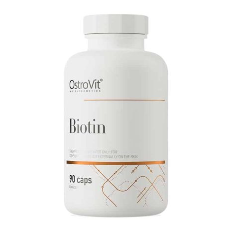 Биотин / Biotin 2500 mcg Vege OstroVit - 90 капсули