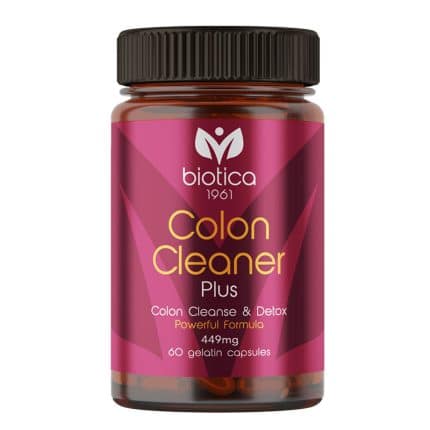 Колон клийнър плюс / Colon Cleaner Plus 449 mg BIOTICA - 60 Капсули