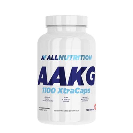 Аргинин / AAKG 1100 Xtra Caps All Nutrition - 120 Капсули