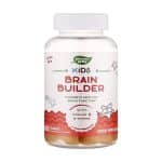 Kids Brain Builder за стимулиране на мозъчната дейност Nature’s Way - 60 Желирани таблетки
