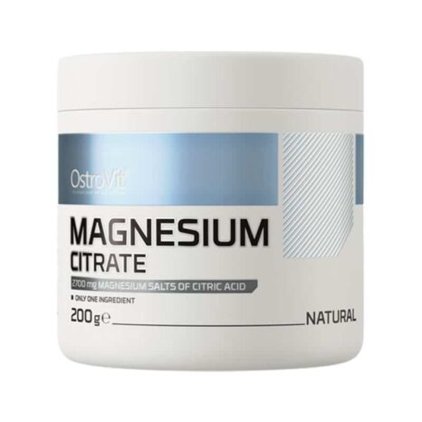Магнезий Цитрат на прах / Magnesium Citrate Powder Ostrovit - 200 грама