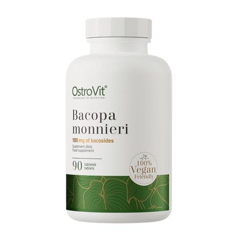 Бакопа Мониери / Bacopa Monnieri OstroVit - 90 таблетки