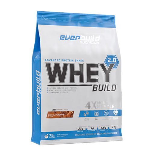 Суроватъчен протеин Build 2.0 / Whey Protein Build 2.0 EVERBUILD - 0.500 kg / 1 kg / 2.270 kg / 5 kg
