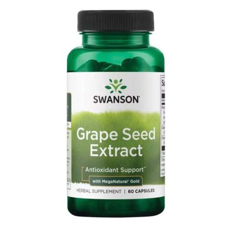 Екстракт от гроздови семена / Grape Seed Extract with MegaNatural Gold SWANSON – 60 Капсули