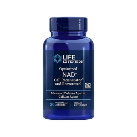 Никотинамид Рибозид и Ресвератрол / Optimized NAD+ Cell Regenerator™ and Resveratrol LIFE Extension - 30 капсули