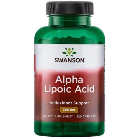 Алфа Липоева Киселина / Alpha Lipoic Acid Swanson – 120 капсули