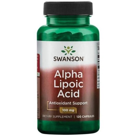 Алфа Липоева Киселина / Alpha Lipoic Acid Swanson 100 mg – 120 капсули