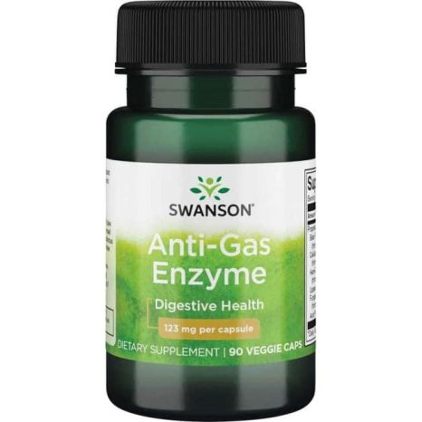 Анти Газ Ензими / Anti-Gas Enzyme Swanson – 90 капсули