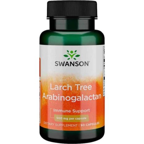 Арабиногалактан от лиственица / Larch Tree Arabinogalactan Swanson – 90 Капсули