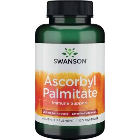 Аскобрил палмитат / Ascorbyl Palmitate Swanson – 120 капсули