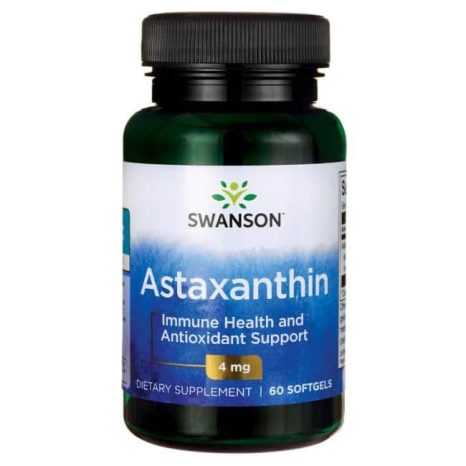 Астаксантин / Astaxanthin Swanson – 60 софтгел капсули