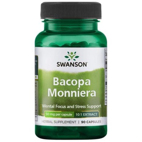 Бакопа Мониери / Bacopa Monniera Swanson – 90 капсули