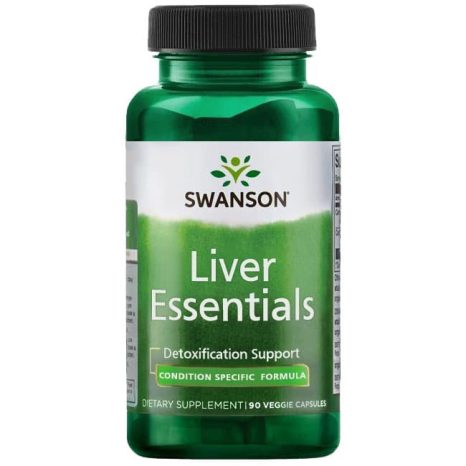 Добавка за здравето на Черния Дроб / Liver Essentials Swanson – 90 веге капсули