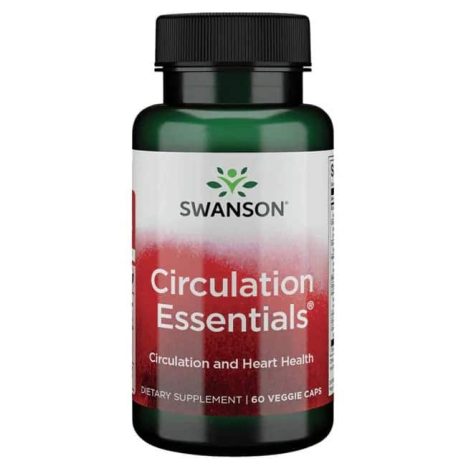 Добавка за здравословна циркулация / Circulation Essentials Swanson – 60 веге капсули
