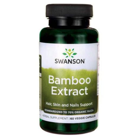 Екстракт от Бамбук / Bamboo Extract Swanson – 60 веге капсули