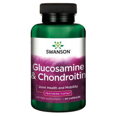 Глюкозамин и Хондроитин с TruFlex / Glucosamine & Chondroitin - Featuring TruFlex Swanson – 90 капсули