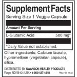 Глутаминова киселина / Glutamic Acid Swanson – 60 капсули съдържание 1 - MagHerbs.com
