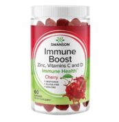 Имун Буст с вкус на череша / Immune Boost Swanson – 60 дъвчащи таблетки