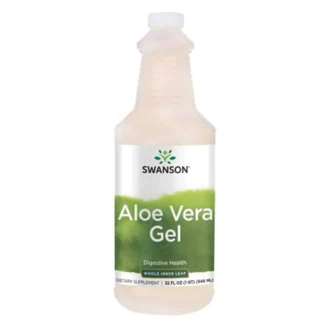 Алое вера гел от цели листа / Aloe Vera Gel Swanson – 946 мл