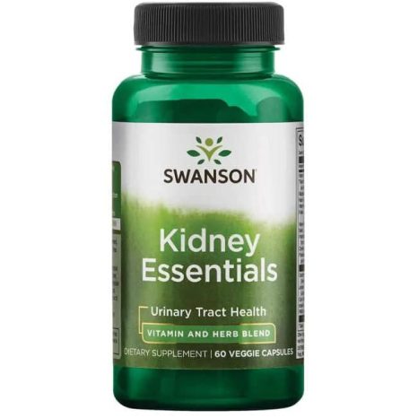 Добавка за Здравето на Бъбреците / Kidney Essentials Swanson – 60 веге капсули