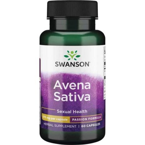 Авена Сатива За Мъжка Издържливост / Max Strength Avena Sativa Male Stamina Swanson – 60 капсули