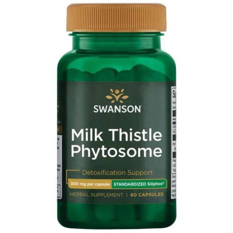 Siliphos Фитозом от Бял Трън / Siliphos Milk Thistle Phytosome Swanson – 60 капсули