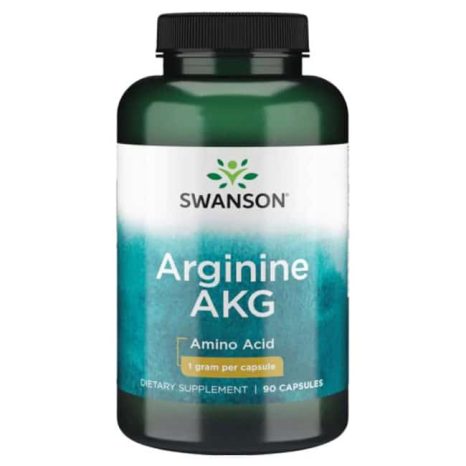 Аргинин АКГ / Maximum Strength Arginine AKG Nitric Oxide Swanson – 90 капсули