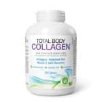 Total Body Collagen™ Хидролизиран говежди колаген с хиалурнова киселина, глутамин и биотин Natural Factors - 180 таблетки