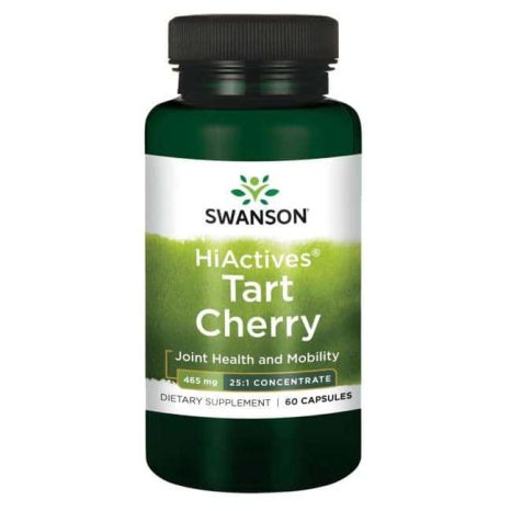 Високоактивен Екстракт от Череша / HiActives Tart Cherry Swanson – 60 капсули