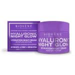 Нощен крем с Хиалуронова киселина / HYALURONIC NIGHT GLOWRestore Hydration Night Cream Biovene Barcelona - 50 ml