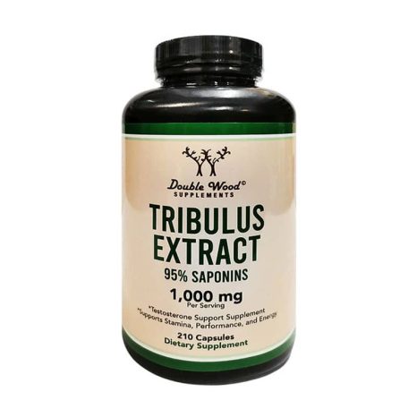 Бабини зъби / Tribulus Extract 1000 mg Double Wood - 210 капсули