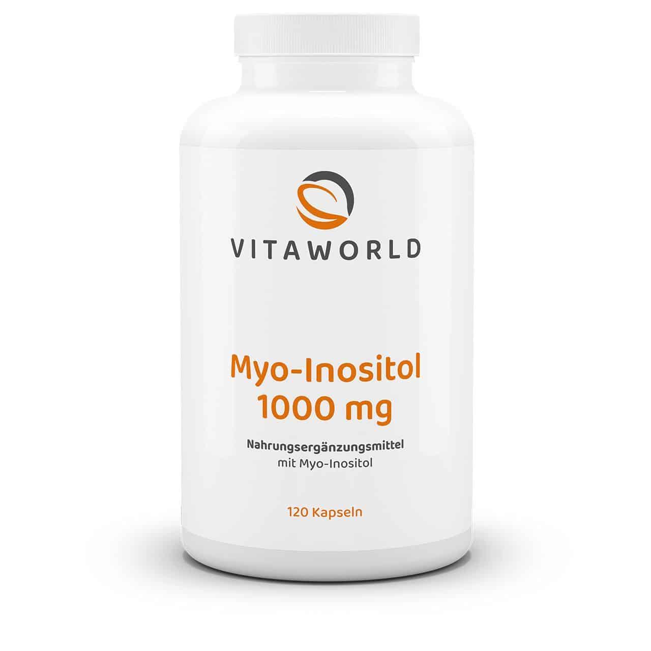 Мио-инозитол / Myo-inositol 1000 mg Vita-World - 120 капсули MagHerbs.com
