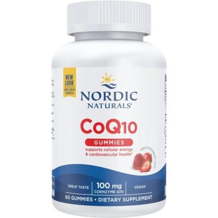 Коензим Q10 / CoQ10 100 mg Nordic Naturals - 60 желирани бонбони