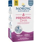 Мултивитамини за бременни и кърмещи / Prenatal 830 mg DHA 400 IU D3 Nordic Naturals - 90 Гел капсули