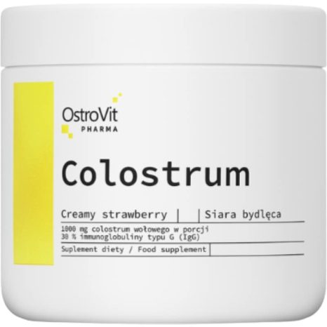 Прах от говежда коластра 30% имуноглобулин G / Colostrum Bovine Powder 30% Immunoglobulin G OstroVit - 100 грама