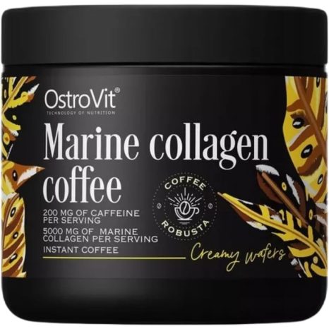 Кафе с морски колаген / Marine Collagen Coffee OstroVit - 150 грама