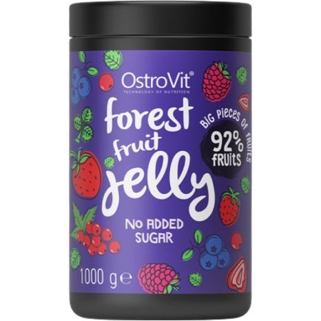 Горски плодове 92% без добавена захар / Forest Fruit Jelly 92% Real Fruits No Added Sugar OstroVit - 1000 грама