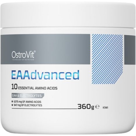 Есенциални аминокиселини с глутамин и електролити / EAAdvanced with Glutamine and Electrolytes OstroVit - 360 грама