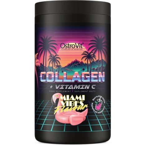 Колаген + Витамин C / Collagen + Vitamin C Miami Vibes OstroVit - 400 грама