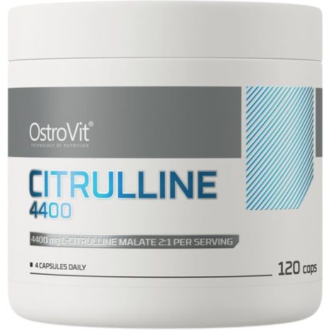 Цитрулин малат 4400 / Citrulline 4400 Citrulline Malate OstroVit - 120 капсули