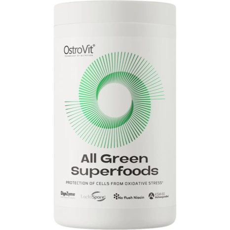 Зелени суперхрани Здравословен микс / All Green Superfoods All In One Healthy Mix OstroVit - 345 грама