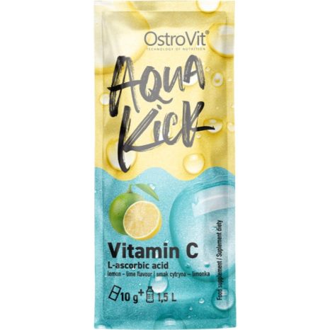 Усъвършенствана хидратация с Витамин C / Aqua Kick Vitamin C OstroVit - 10 грама