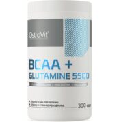 BCAA + Глутамин 5500 мг / BCAA + Glutamine 5500 mg OstroVit - 300 капсули