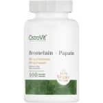 Бромелаин + Папаин Ензими / Bromelain + Papain Enzymes OstroVit - 100 веге капсули