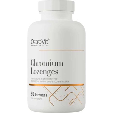 Хром / Chromium 200 mcg OstroVit - 90 смучещи таблетки