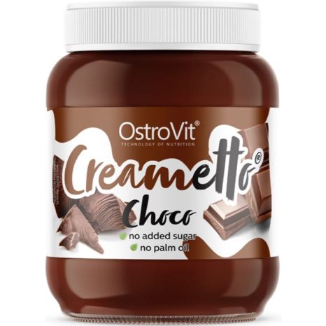 Протеинов шоколад / Creametto Protein Spread Chocolate OstroVit - 350 грама