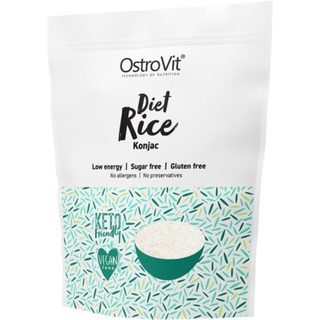 Диетичен Ориз / Diet Rice Keto-Friendly Low-Calorie Konjac OstroVit - 400 грама