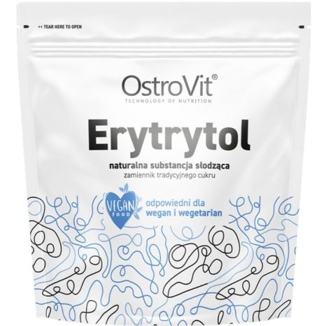 Еритритол без захар / Erythritol Sugar Free Sugar OstroVit - 1000 грама