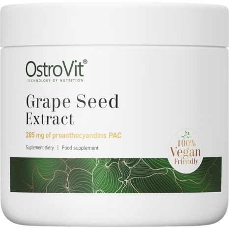 Екстракт от гроздови семена на прах / Grape Seed Extract Powder OstroVit - 50 грама